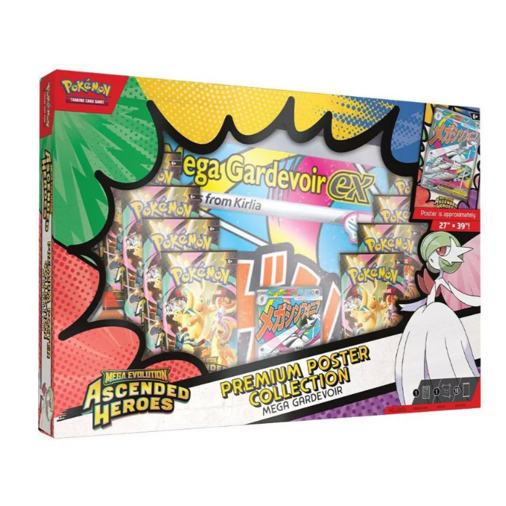 Pokémon Ascended Heroes Premium Poster Collection Box