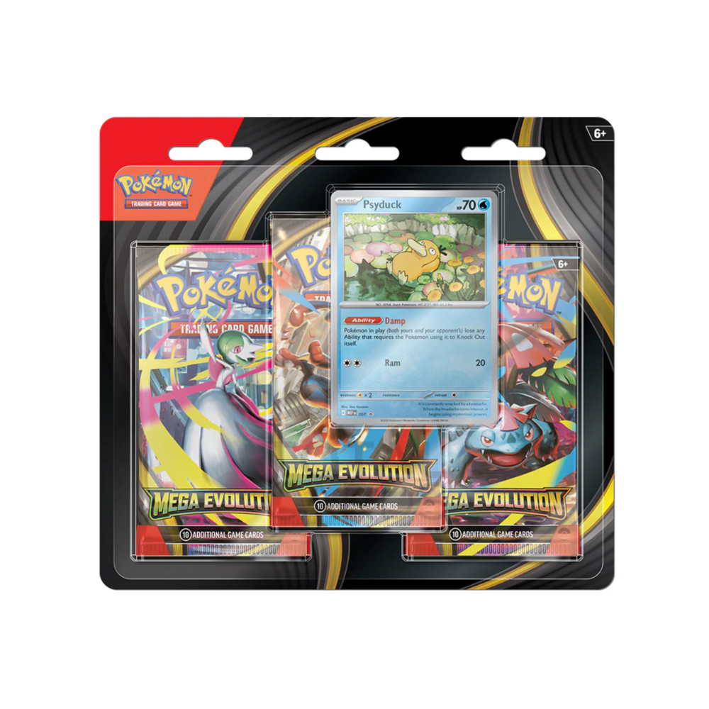 Pokémon Mega Evolution 3-Pack Blister Pack