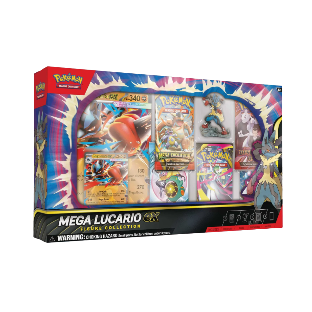 Pokémon Mega Lucario ex Figure Collection Box