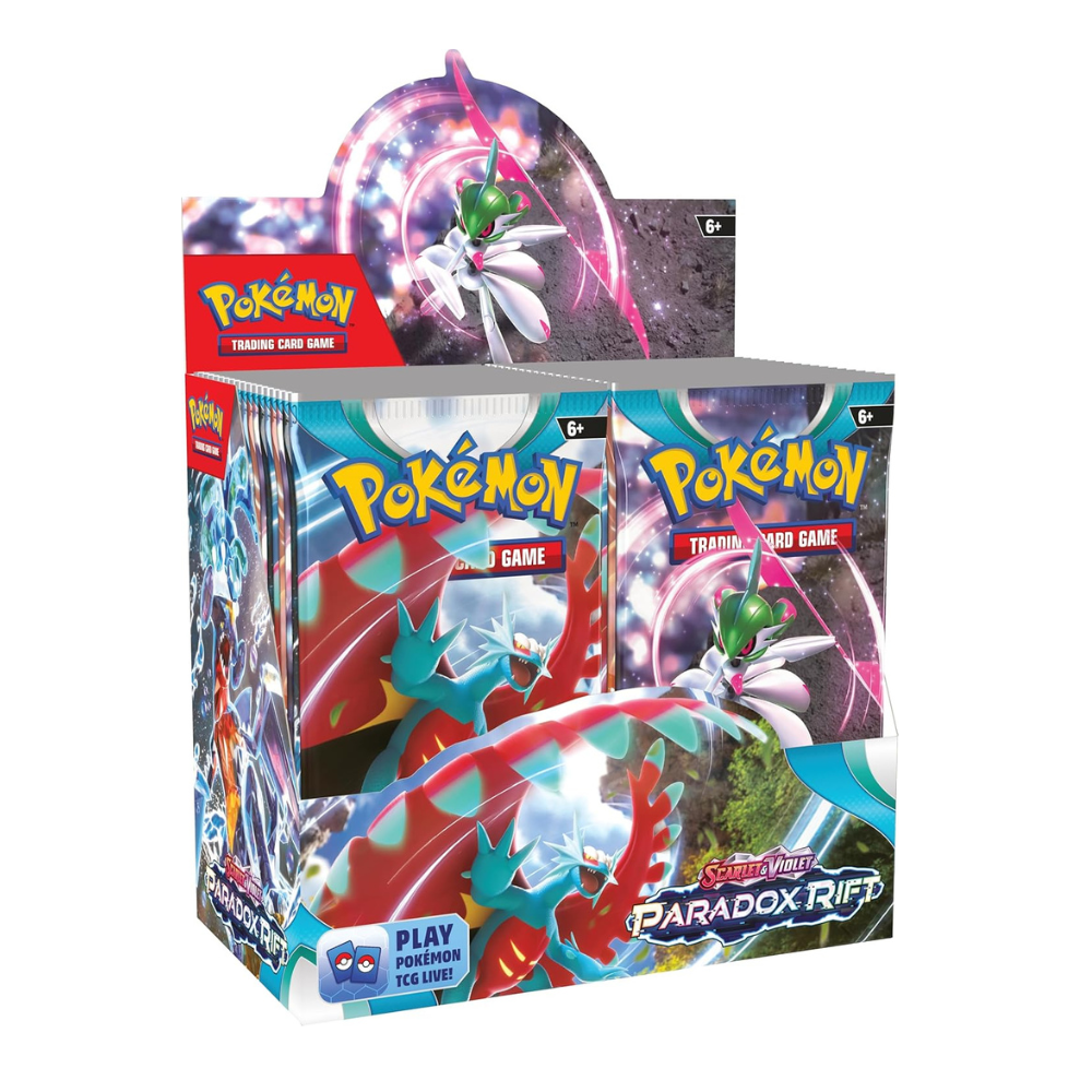 Pokmon Paradox Rift Booster Box (36 Packs) Top Shop Collectibles Pokmon Paradox Rift Booster Box (36 Packs) Top Shop Collectibles