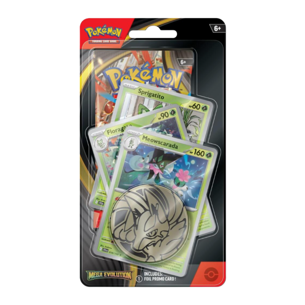 Pokémon Mega Evolution Single Blister Pack Checklane – Top Shop Collectibles