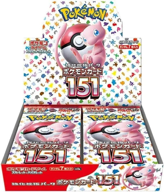 Pokemon Japanese 151 Booster Box (SV2a) JP