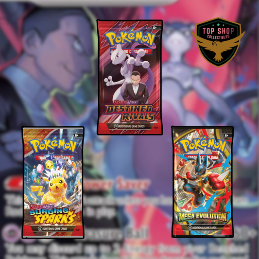 TOP SHOP BUNDLE-  Pokémon 3-Booster Pack Bundle