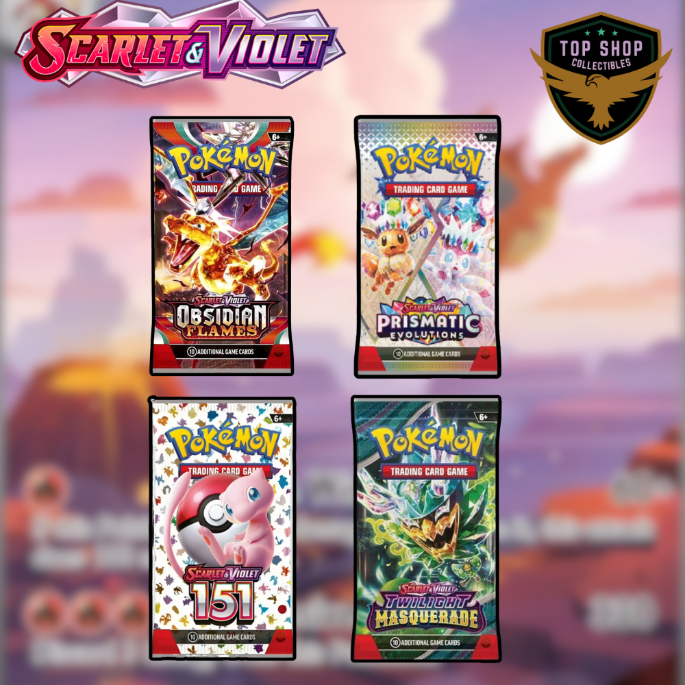 Pokémon Scarlet & Violet 4-Pack Booster Bundle