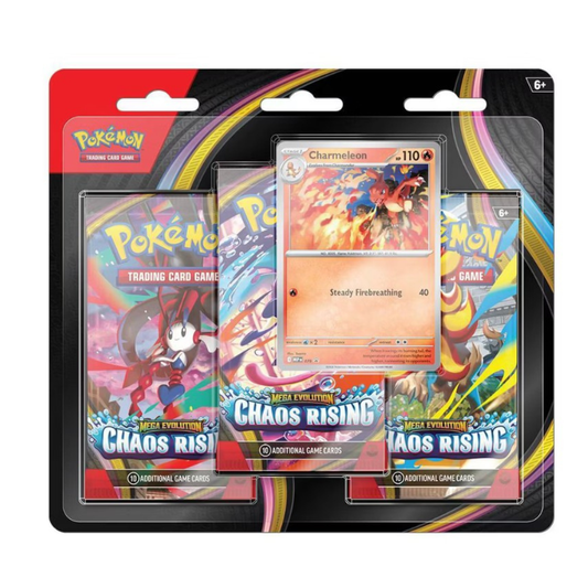 Pokémon Chaos Rising 3-Pack Blister Pack