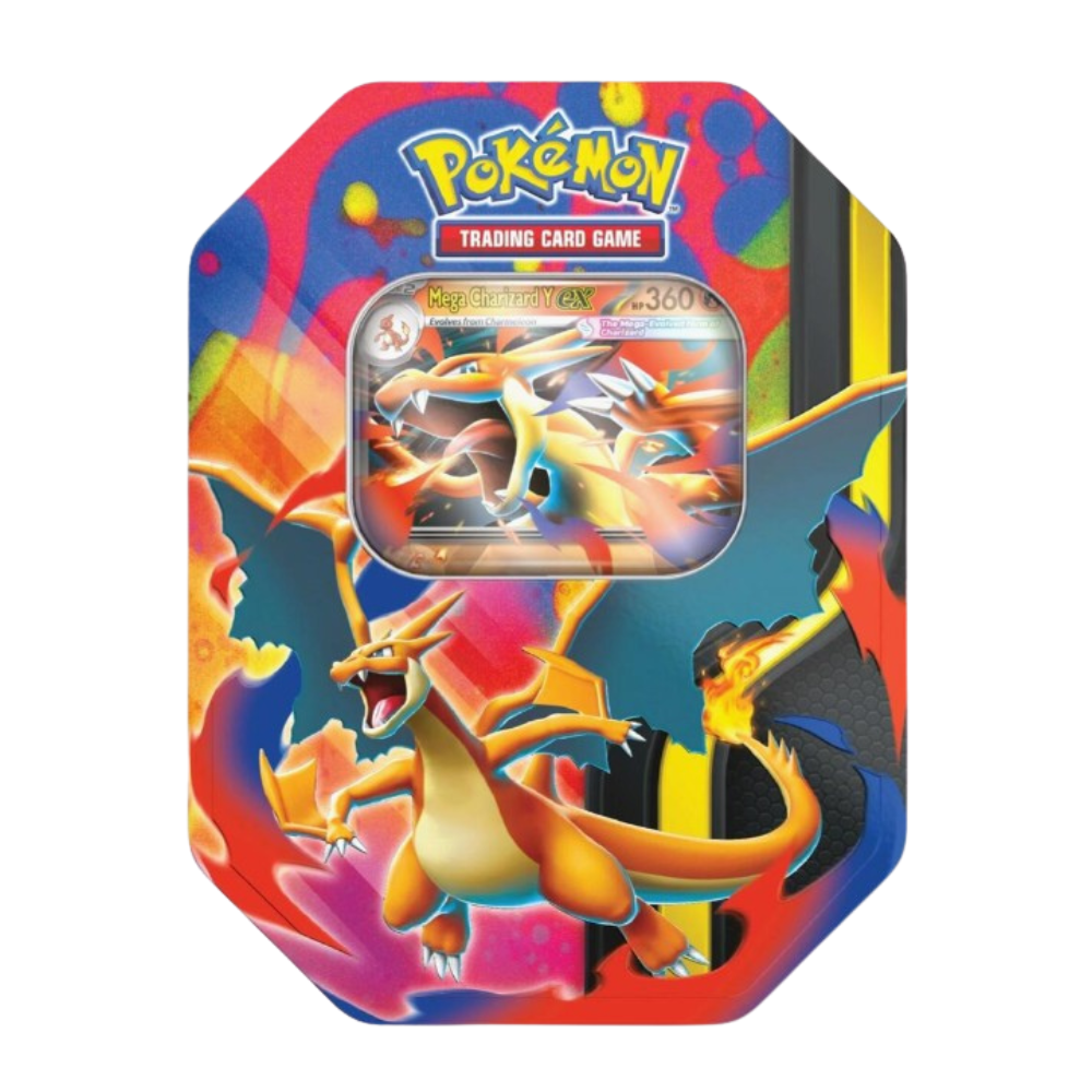 Pokémon Charizard Y ex Tin (4-Packs)