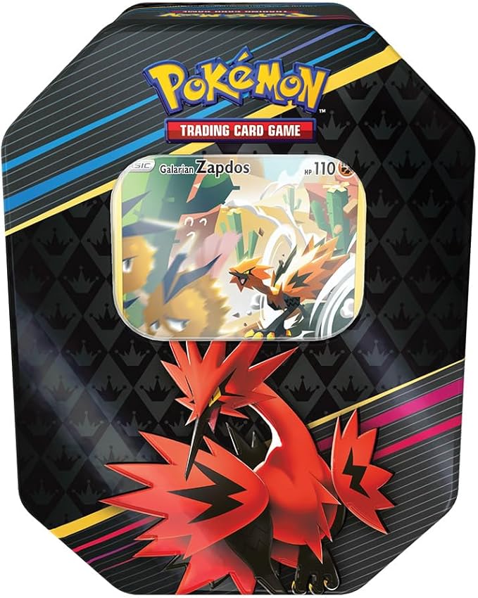 Pokémon Crown Zenith Tin (4 Booster Packs)