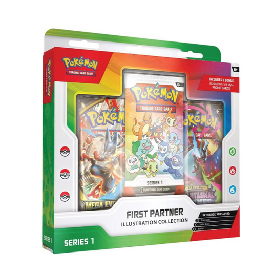 Pokémon First Partner Illustration Collection Box - Series 1