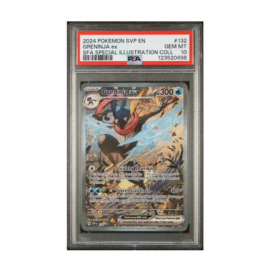 Pokémon Greninja Ex Promo (PSA10) 2024 EN #132