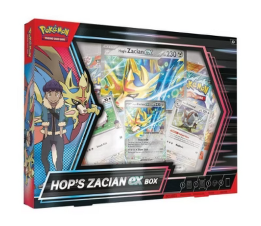 Pokémon Hop's Zacian Ex Box