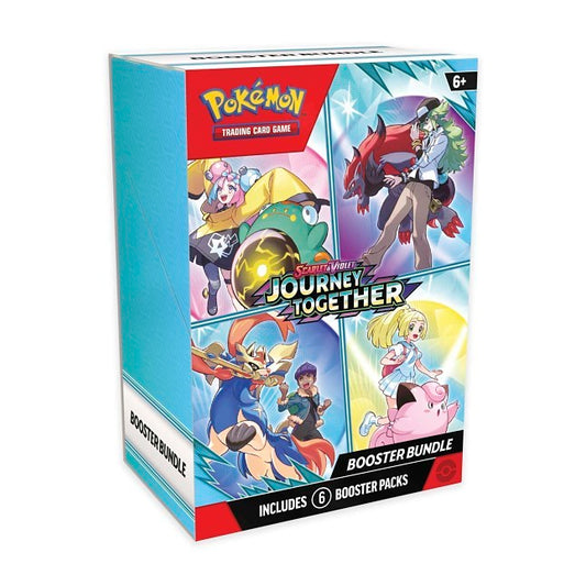 Pokémon Journey Together booster Bundle (6 Packs)