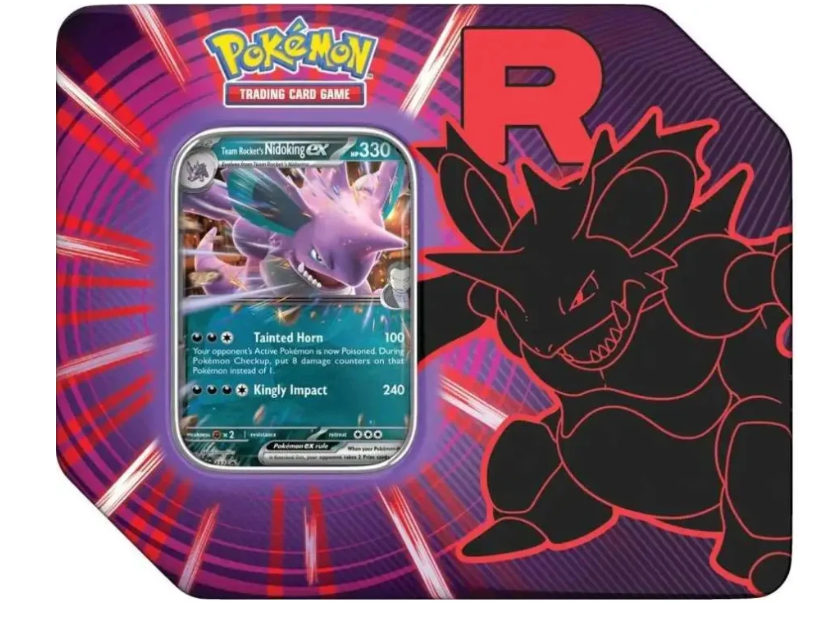 Pokémon Team Rocket Tin (5-Packs)
