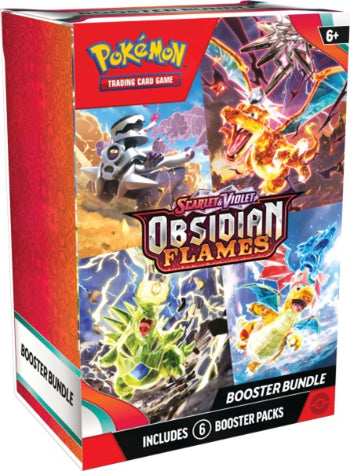 Pokémon Obsidian Flames Booster Bundle (6 Packs)