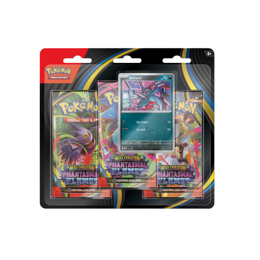 Pokémon Phantasmal Flames 3-Pack Blister Pack