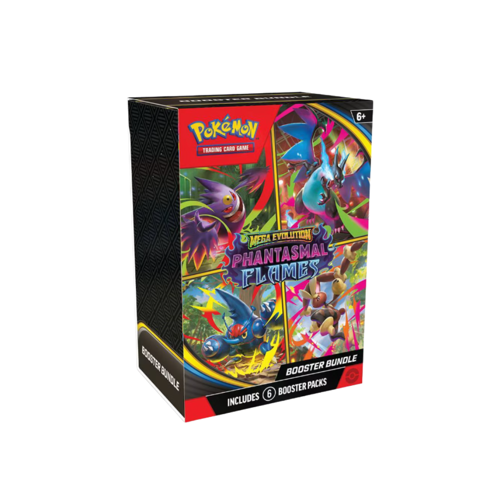 Pokémon Phantasmal Flames ME01 Booster Bundle (6 Packs)