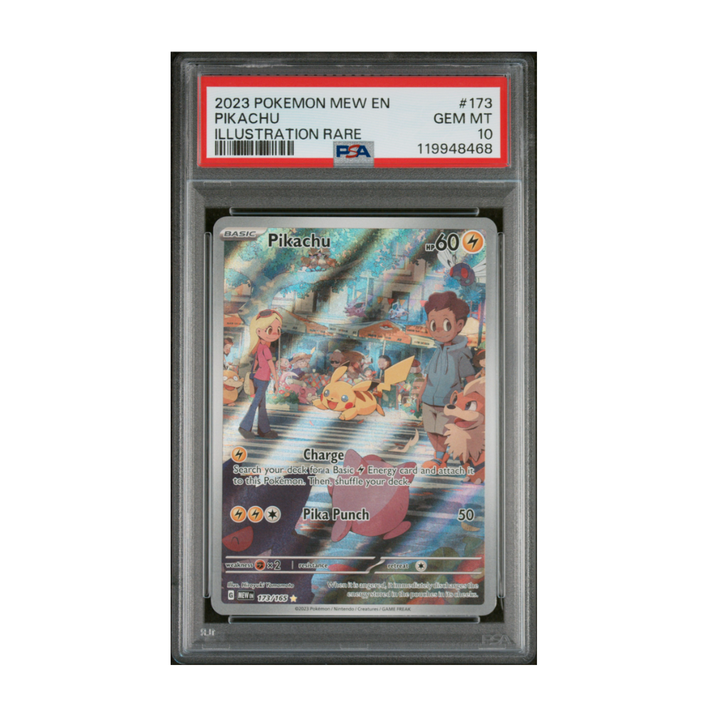 Pokémon Pikachu IR (PSA10) 2023 151 EN #173