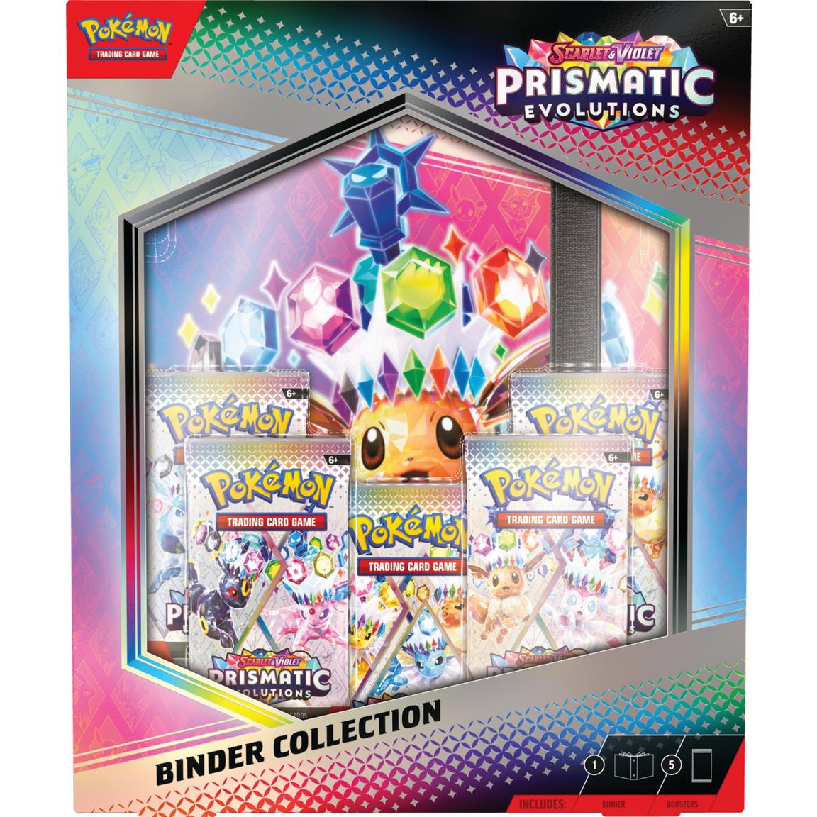 Pokémon Prismatic Evolutions Binder Collection