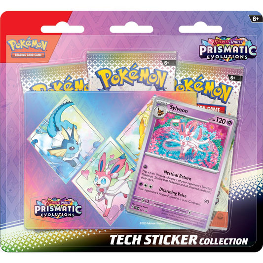 Pokémon Prismatic Tech Sticker Collection Box