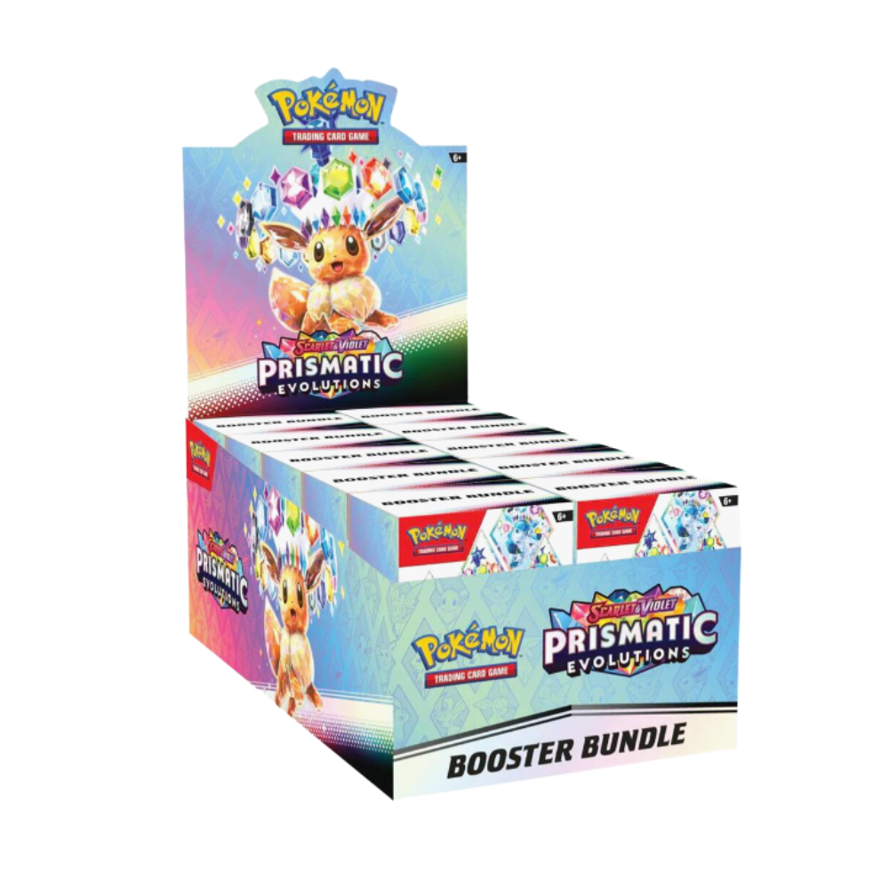Pokémon Prismatic Booster Bundle Display Sealed (10 Bundles)
