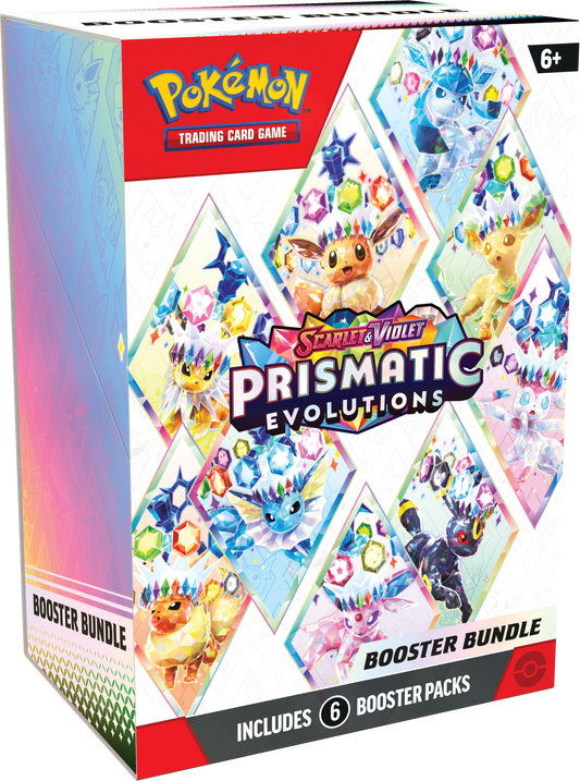 Pokémon Prismatic Booster Bundle (6 Packs)