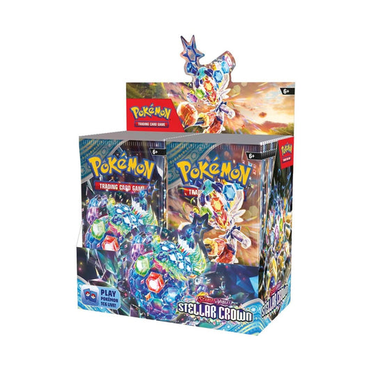 Pokémon Scarlet & Violet Stellar Crown Booster Box (36 Packs)