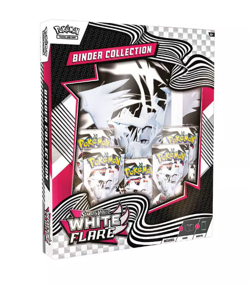 Pokémon White Flare Binder Collection Box