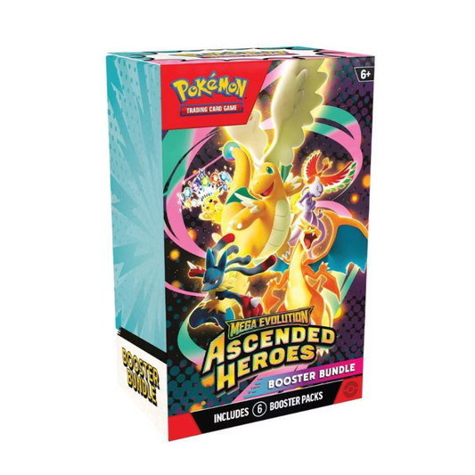 Pokémon Ascended Heroes Booster Bundle (6 Packs)