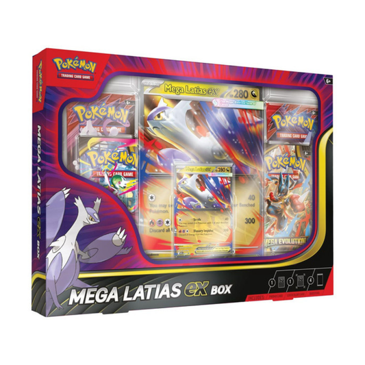 Pokémon Mega Latias Ex Box (4 Packs)