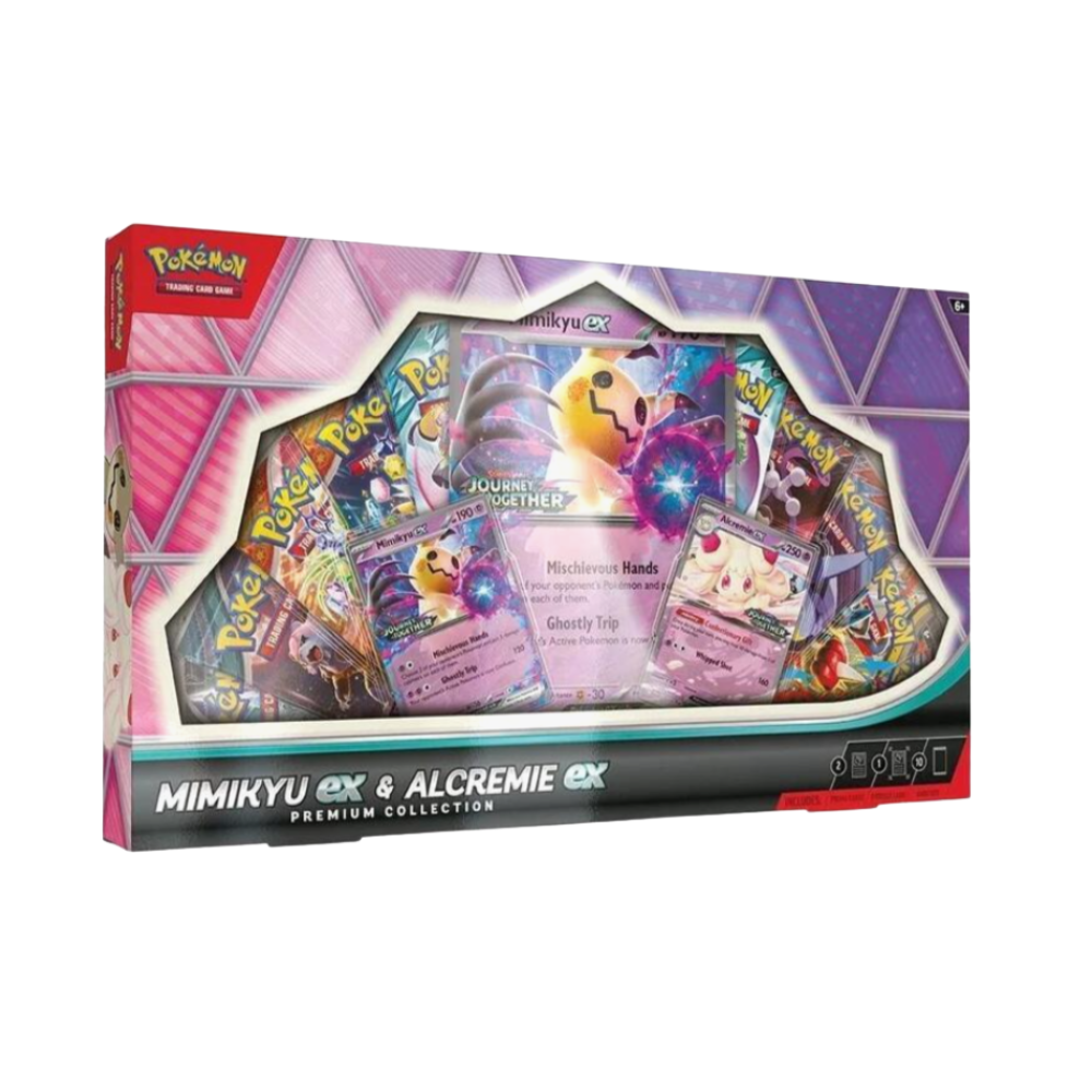 Pokémon Mimikyu Ex & Alcremie Ex Premium Collection Box