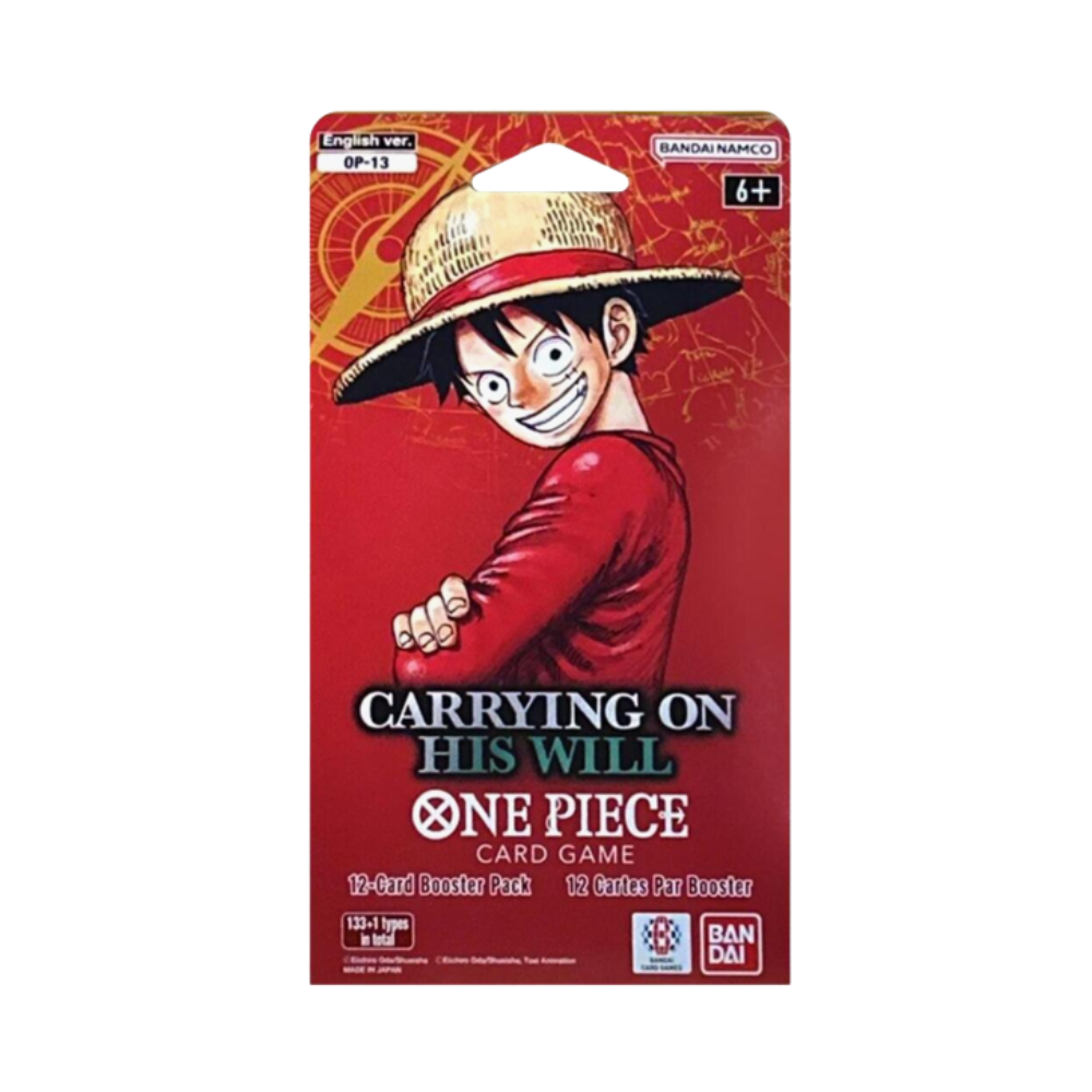 One Piece Bandai: Carrying on his Will Sleeved Booster Pack [OP13]