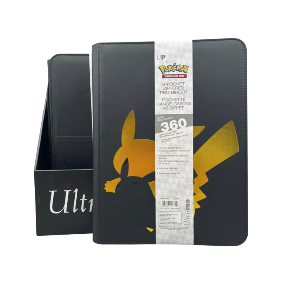 Ultra Pro: Zippered Binder 9-Pocket Pikachu Album