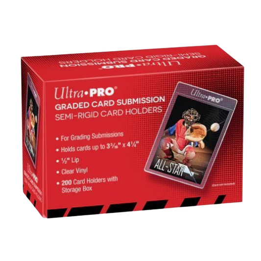 Ultra Pro Semi-Rigid Card Holders - Graded Card Submission