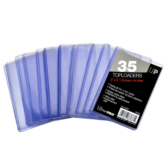 Ultra PRO Toploader 3" x 4" (35 Pack)